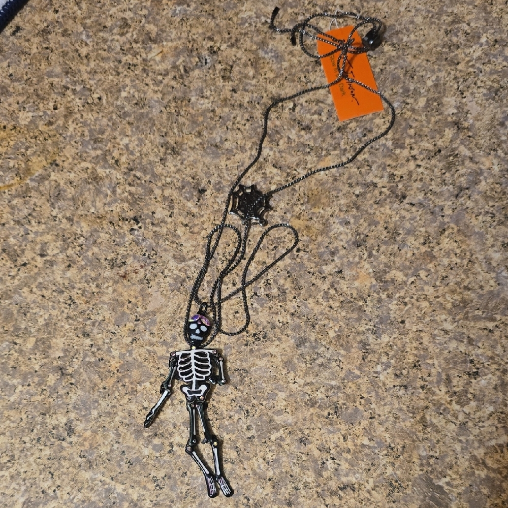 Betsey Johnson Glow-in-the-Dark Pendant Necklace